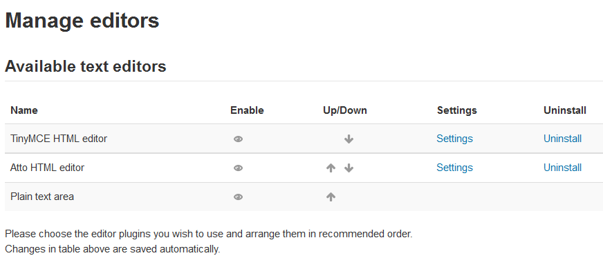 27available editors Moving Atto down makes TinyMCE top.png