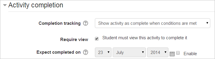 condici&oacute;n de "requerir vista"