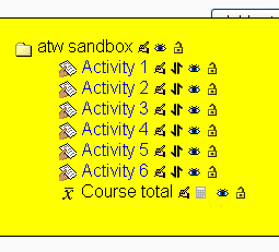 List of assignments awaiting categorization