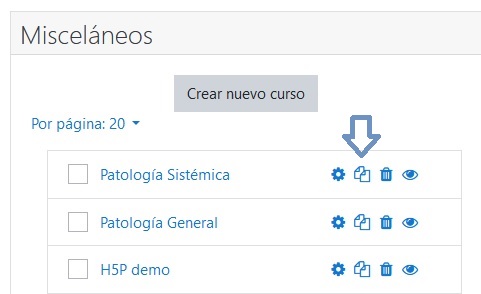 Copiar cursos de una categor&iacute;a