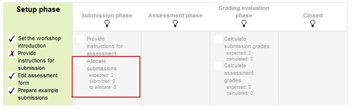 "Where to locate more settings for submissions"