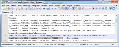 child process XXXX exited with status 3221226356.png