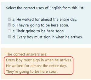 Line break separator